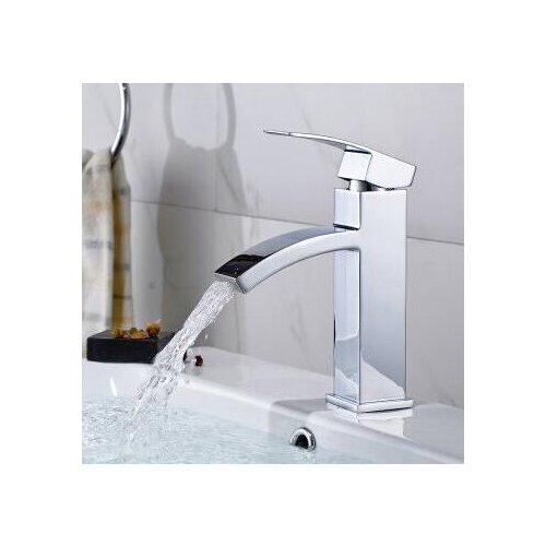 Bathroom wash basin faucet mixer water hot and cold, Copper kitchen sink basin faucet chrome, Brass basin faucet single hole
