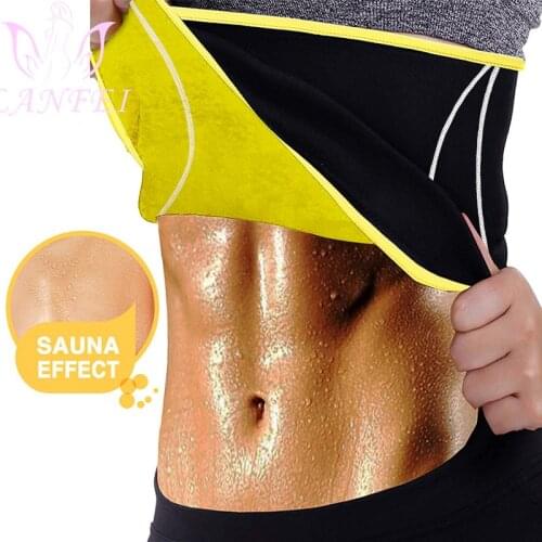 LANFEI Women Hot Neoprene Waist Trainer Belt Body Shaper Slimming Corset Suana Sweat Waist Trimmer Modeling Girdles for Fat Burn