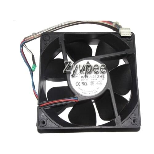 120x120x38MM WFB1212HE -F00 12V 0.6A 3wires 5Pin with LED Cooling Fan