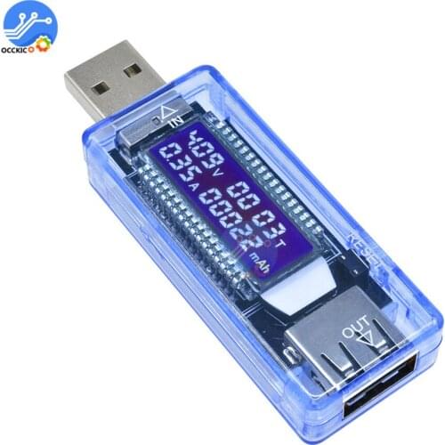 3.5-7V USB Tester Voltmeter Current Meter Power Bank Battery Quick Charge Capacity Doctor Meter Digital Display