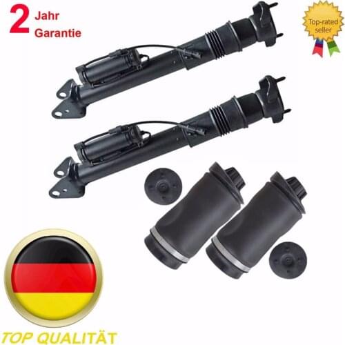 AP02 4pcs Rear Shock Absorbers With ADS + Air Spring bags For Mercedes W251 R320, R350, R500 2513200025 2513200931