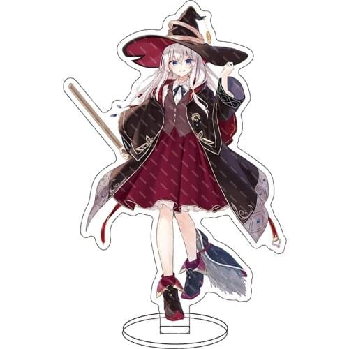 Anime Wandering Witch: The Journey of Elaina Fran Acrylic Stand Figure Model Plate Cosplay Collection Gifts