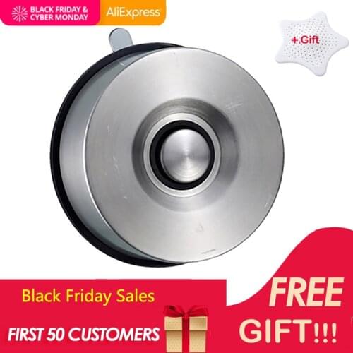 1pc Powerful Suction Cup Magnetic Knife Holder Stainless Steel key/tool Block Magnet Holder Rack Stand Garage no Screws no Holes