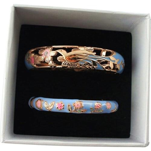 Fashion Jewelry Parent-Child High quality Classic Cloisonne Bracelet Sets Fashion jewelry Trendy Style Perfect For Women