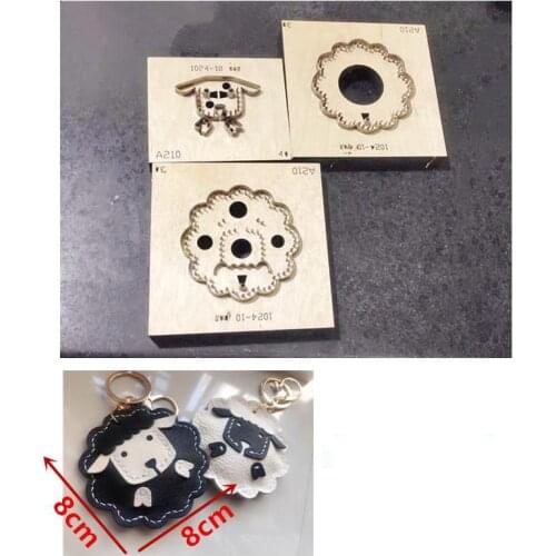 New Leather Pendant Diy Craft Wooden Cutting Dies Supplies Dies Template Suitable For Common Die-cutting Machines