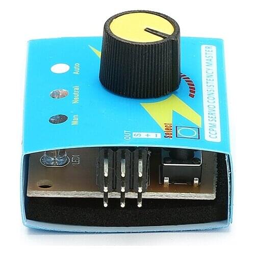 2PCS Multi Servo Tester 3CH ECS Consistency Speed Controler Power Channels CCPM Meter Servo Motor For Arduino UNO R3