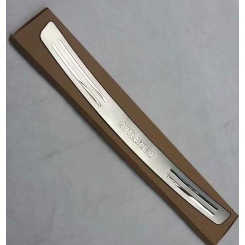 High quality stainless steel Rear bumper Protector Sill For 2006 -2012 /2013-2015 Mitsubishi Outlander