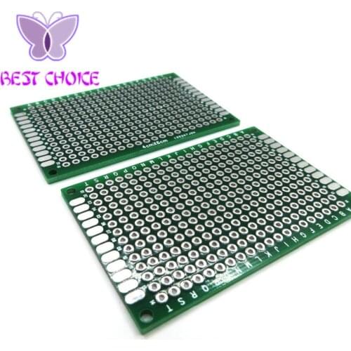 10PCS Double side Prototype PCB Tinned Universal board 4x6 4*6cm