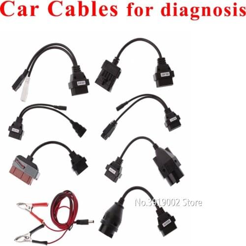 8 Pcs/Set car obd obdii cable for delphis vd for pro