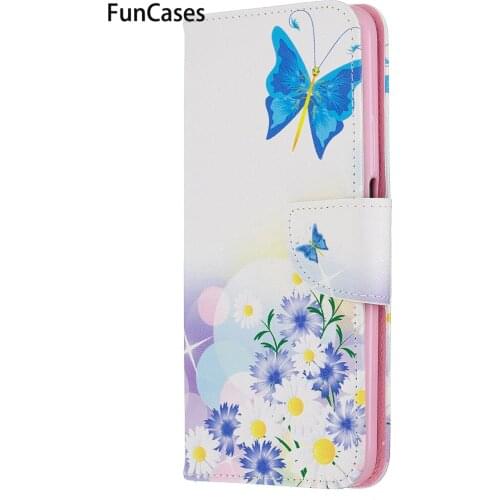 Cases Unicorn For ajax Huawei Honor 9A Sun Flower sFor Huawei carcaso Honor 9X Lite 8A Casa PU Leather Flip Book Telofon Hwawei