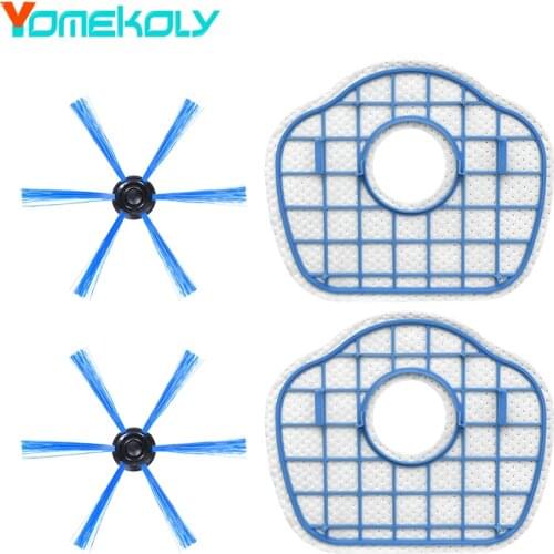 For Philips FC8772 FC8774 FC8776 FC8012 Robot Vacuum Cleaner Side Brush HEPA Filter Professional Replacement Accessories Parts