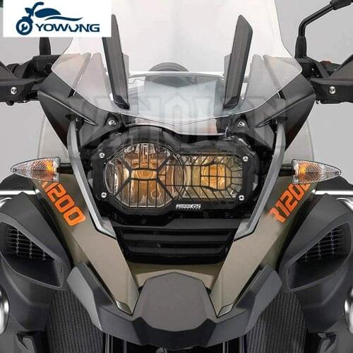 Headlight Guard For BMW R1200GS LC Adventure GSA1250 1200 Head light Guard Front Headlight Headlamp Grille Guard Cover Protector