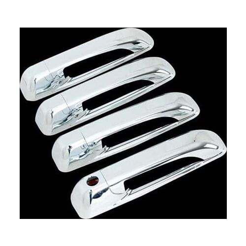 Chrome Door Handle Cover For 09-16 Dodge Ram 1500/ 10-16 Dodge Ram 2500/3500/ 05-10 for Jeep Grand Cherokee/06-10 Jeep Commander
