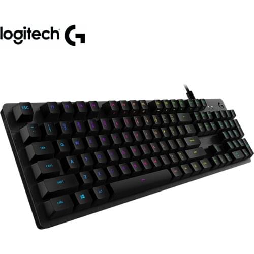 Logitech keyboard G512 LIGHTSYNC RGB mechanical keyboard carbon full function keys for pc gaming keyboard