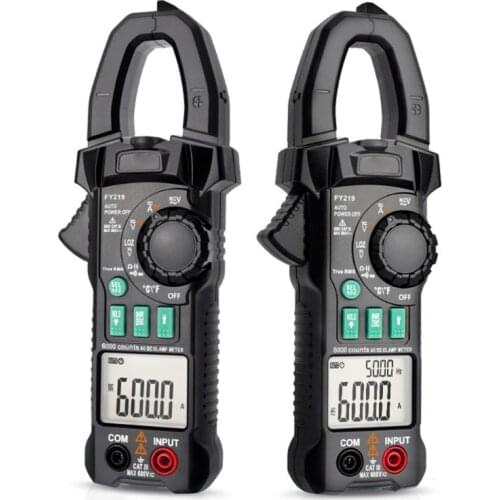 Clamp Meter Multimeter Dual Display Digital Ammeter Voltage Current Tester Tools
