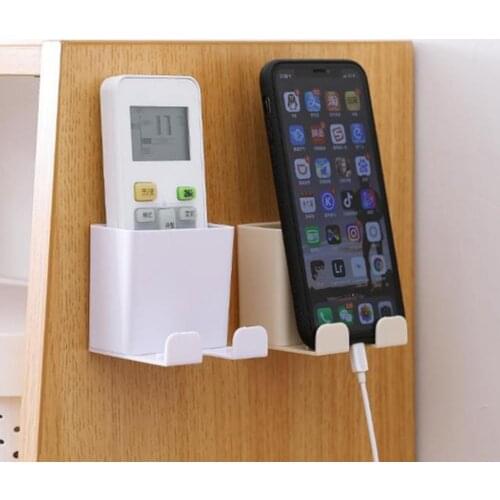 New TV Remote Hook Adhesive Organizer Phone Storage Stand Holder Rack Hanger Tool Home storage
