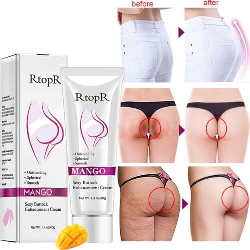 Mango Sexy Buttock Enhancement Cream Body Skin Care Hip Firming Cream Whitening Moisturizing Anti-Aging Buttock Treatment