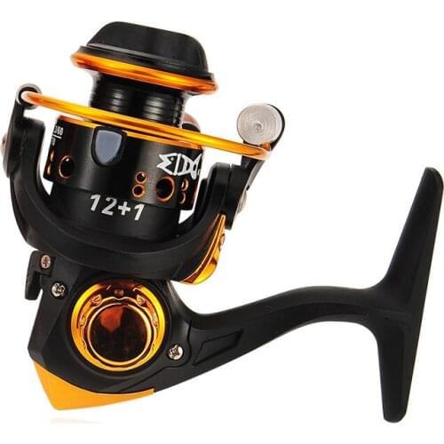 Mini Spinning Reel 5.2:1 Rock Ice Fishing Reesl Strong Drag Power 12 1BB Spinning Wheel Distant Fishing Vessel Molinete De Pesca