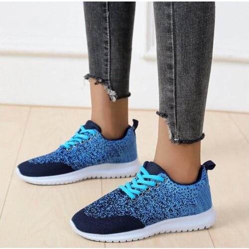 New Fashion Candy Color Ladies Sneakers Breathable Women Casual Shoes Woman Light Tenis Outdoor Shoes Plus Size 43