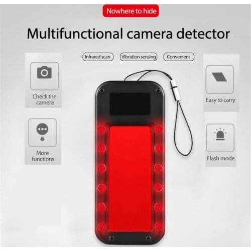 Anti-theft Camera Anti Candid IR Detector Scanner Travel Equipment Anti monitor Security Protection Alarm Detection Device