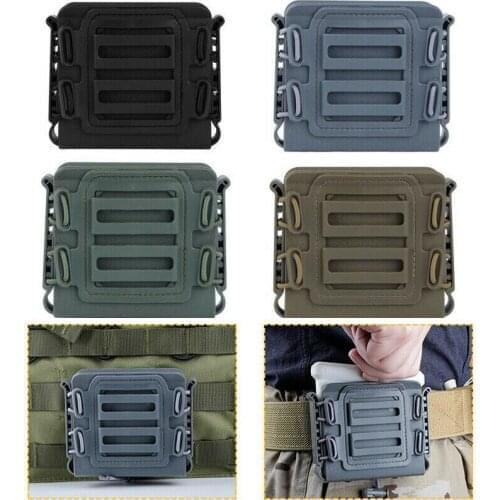 Tactical Airsoft Molle Belt Scorpion Sniper Mag Pouch for ASW338 L96/M82A1
