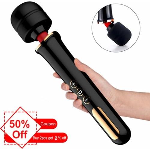 USB rechargeable body Massager multi-function massager 10-frequency 5-speed powerful massager