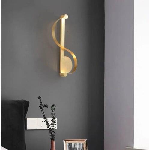 Vintage bathroom light arandela wood living room aisle corridor espelho wall lights for home