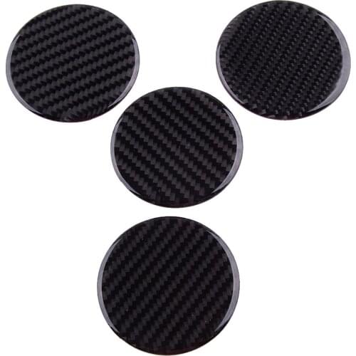 4Pcs Air Conditioning Air Vent Outlet Trim Cover Carbon Fiber Fit for Jeep Wrangler 2007-2011 2012 2013 2014 2015 2016 2017 2018