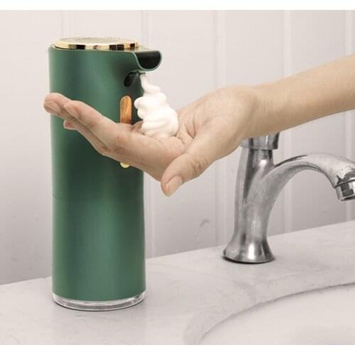 250ML Automatic Soap Dispenser Hand Free Touchless Sanitizer Bathroom Dispenser Smart Sensor Liquid Soap Dispenser Hand Washing
