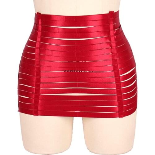 BONDAGE STRAPPY Women's Mini Skirts
