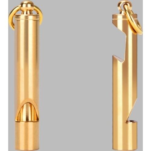 Keyring Beer Bottle Opener Survival Whistle Key Chain for Hiking Festivals Camping Pet Training Multitool Durable Party