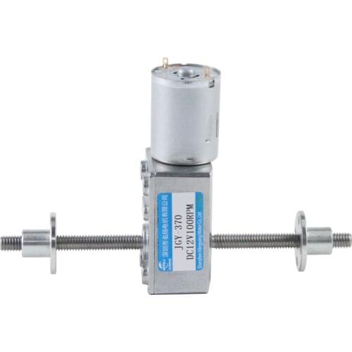 DC Motor 6V 12V 24V Gear Double Shaft M6 Length 50mm Electric 12 V Volt Mini Motors With Flange