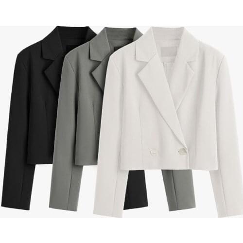 Suit Korean womens suit design jacket new jacket 2021 spring and autumn short suit women blazer set jackets women