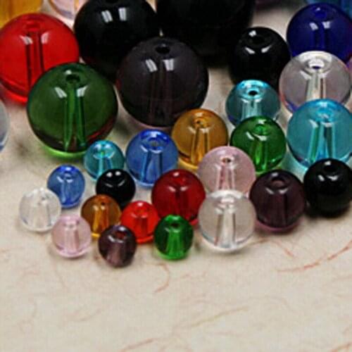 4/6/8/10/12mm Mulitcolor Rondelle Crystal Glass Beads Loose Spacer Round Beads For Jewelry Making Necklace Bracelet DIY