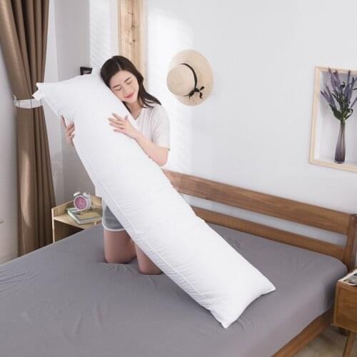 150x50cm Long Dakimakura Hugging Body Pillow Inner Insert Anime Body Pillow Core White Pillow Interior Home Use Cushion Filling