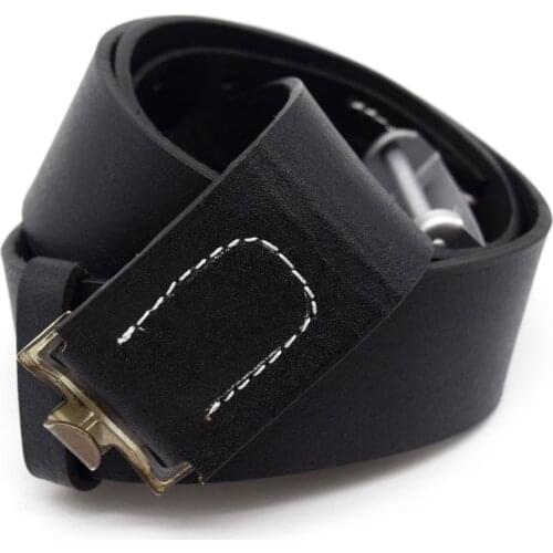 Replica German WWII Army WH Leather Service Equipment Belt W Buckle