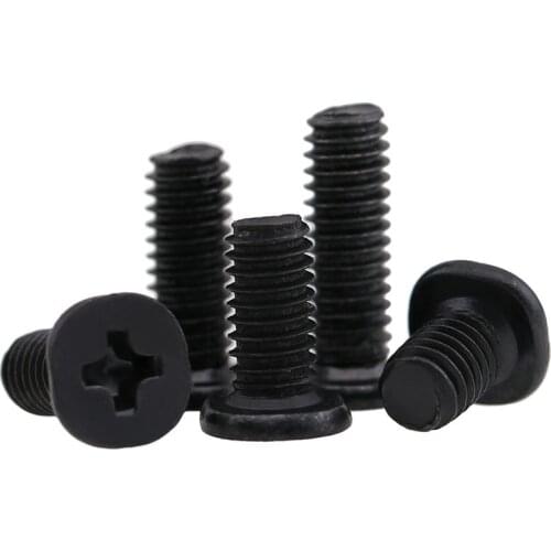 CM Thin Head Screw Thin-edge Large Flat Head Screw Flat-head Screws Round Flat Head Screw M2-M4 200PCS