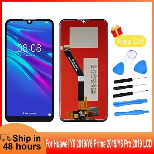 Replacement LCD For Huawei Y6 2019 LCD Display Touch Screen Digitizer Assembly For Huawei Y6 Prime 2019 LCD Screen