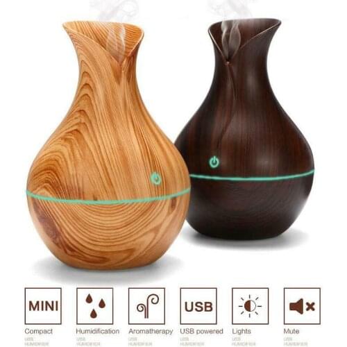 USB LED Humidifier Ultrasonic Essential Oil Diffuser Aroma Aromatherapy Purifier