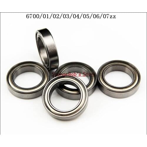 10pcs/Lot 6706ZZ 6706 ZZ 30x37x4mm Thin Wall Deep Groove Ball Bearing Mini Ball Bearing Miniature Bearing