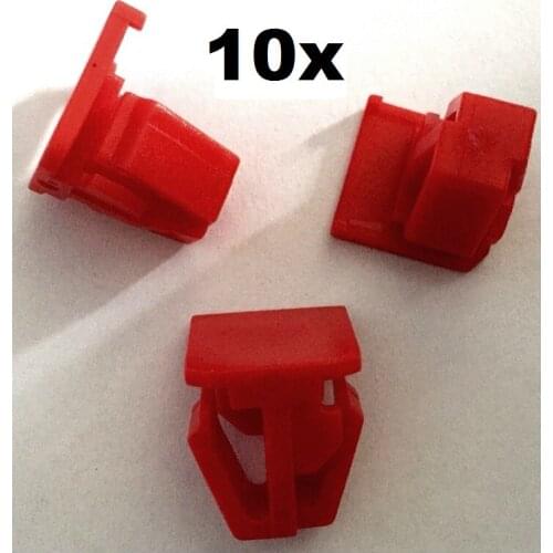 10pcs Nylon For Honda Series Body Side Moulding Clips / Door interior trim plate fixed buckle / Retainer Clips
