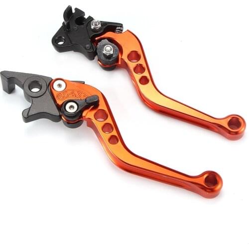 2pcs Multi-Color Clutch Brake Lever Handle Motorcycle Clutch Brake Lever Handle High Quality Fit For Motorbike Modification