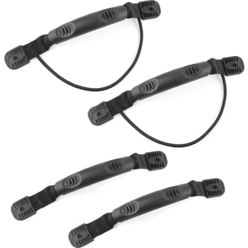 2pcs Kayak Paddle Handles Canoe Rowing Boats Side Mount Carry Handle With Bungee Outdoor Accessories