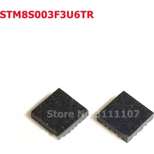 5PCS/LOT STM8S003F3U6TR SMD QFN20 S033 STM8S003F3U6 Chip