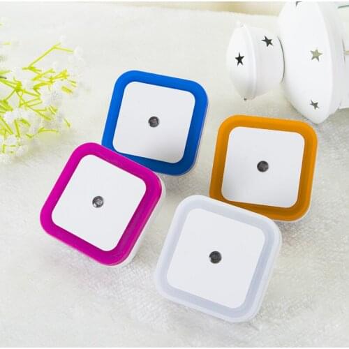 Wireless Light Sensor LED Night Light EU US Plug Auto Sensor ControlBaby kids Bedroom lamp Romantic Hallway Lamp Dropship