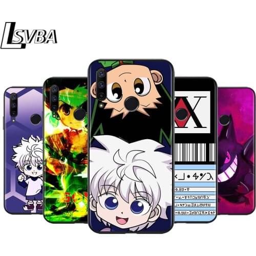 HUNTER×HUNTER Cartoon for Huawei Honor 30 20S 20 10i 9S 9A 9C 9X 8X 10 9 Lite 8A 7C 7A Pro Phone Case Black Cover