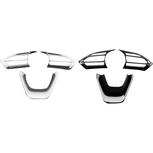 For Toyota Yaris Cross 2020 2021 ABS Car Interior Steering Wheel Cover Trim