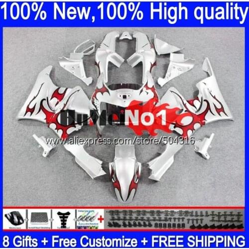 Body For HONDA CBR900RR CBR919RR 110MC.28 CBR 919RR CBR900 RR red flames CBR 919 RR CC 900RR 1998 1999 CBR919 RR 98 99 Fairing