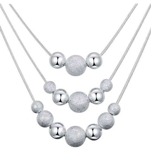 Fashion Jewelry Necklace Lady Wholesale Charm Silver Color Pendants For Women Fashion Jewelry Pendant AN493/adxaivea