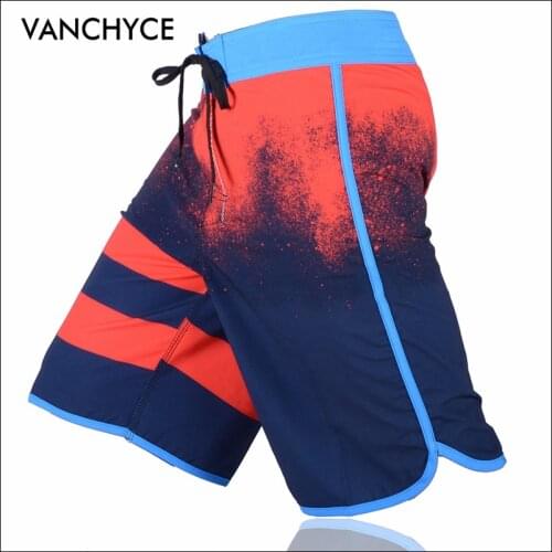 VANCHYCE Mens Shorts Beach Shorts Bermuda Short Quick Dry Silver Board Shorts Swimwear Men Masculino Star Shorts H